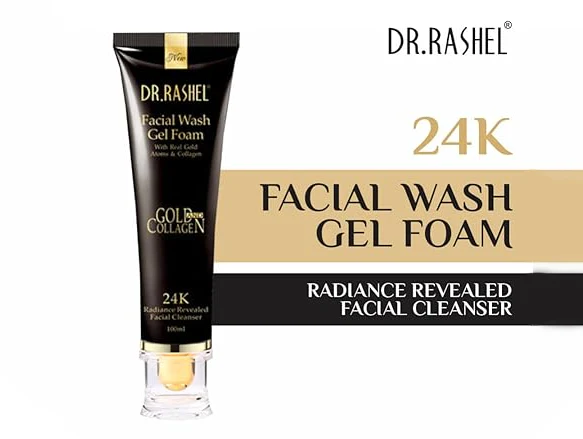 Dr Rashel 24K Gold Facial Wash Gel Foam
