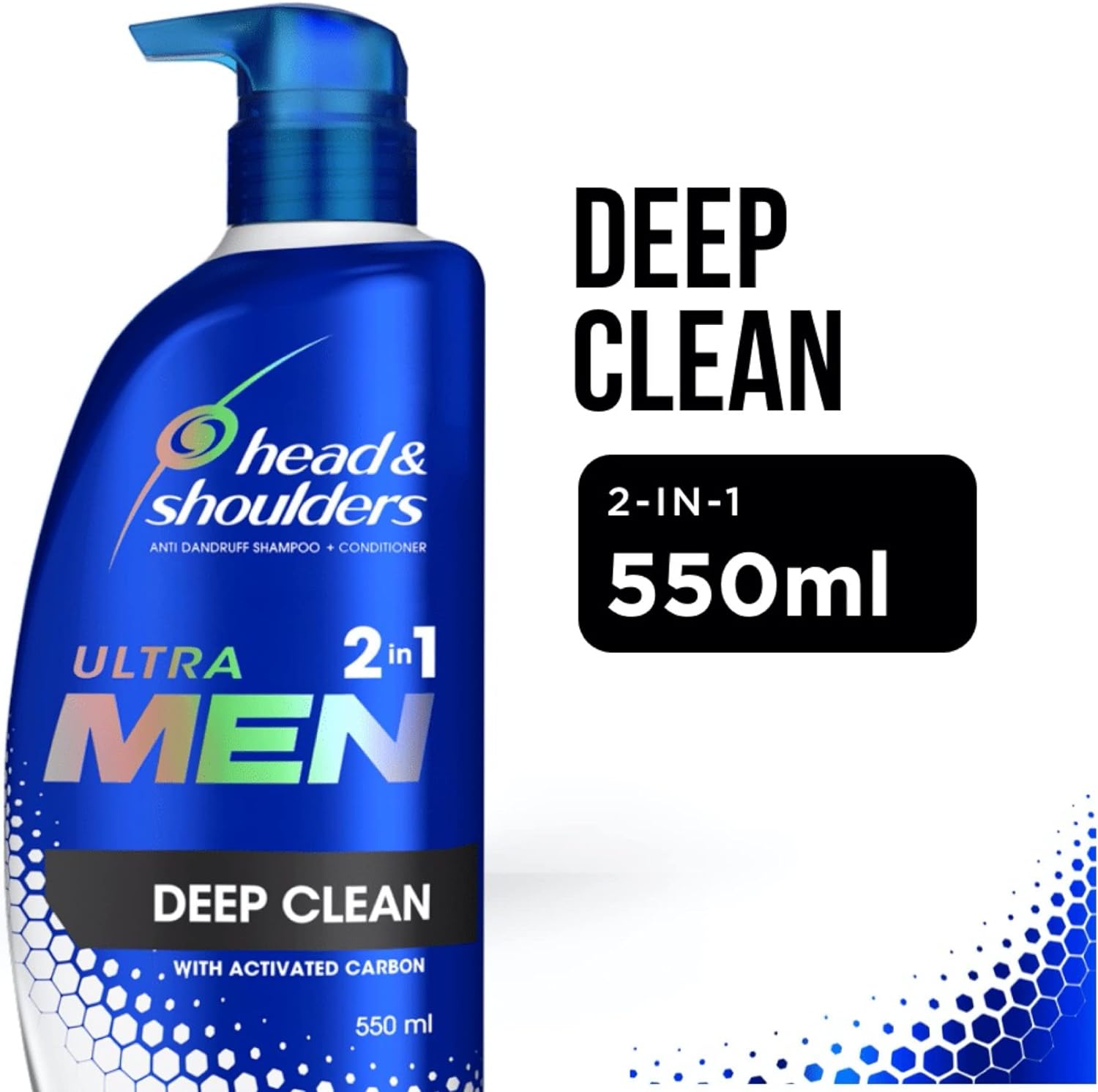 Head & Shoulders Shampoo For Men (550ml) 4 Colours